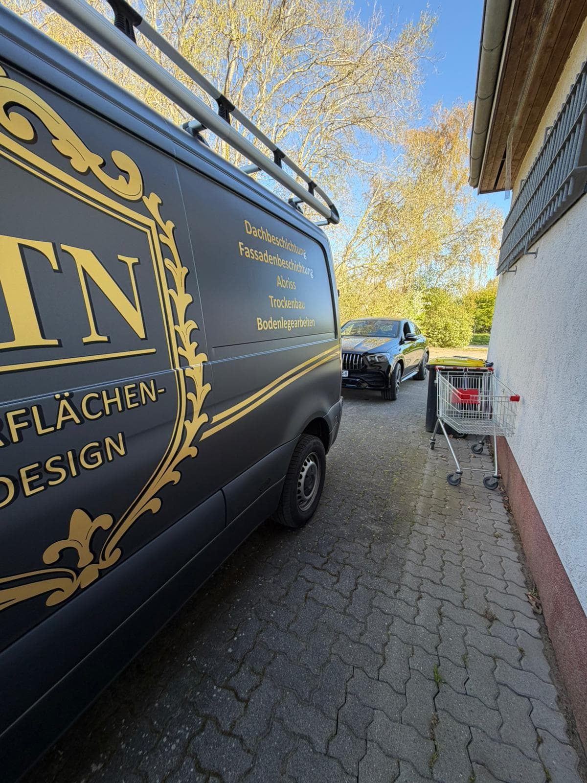 CTN Fahrzeug – Nahaufnahme Beschriftung